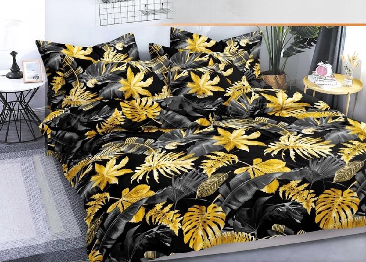 Luxe Dekbedovertrek Féline Wit - 140x200/220  Eenpersoons  - Zacht En Fijne Kwaliteit Stijlvolle Uitstraling Met Handige Drukknopen