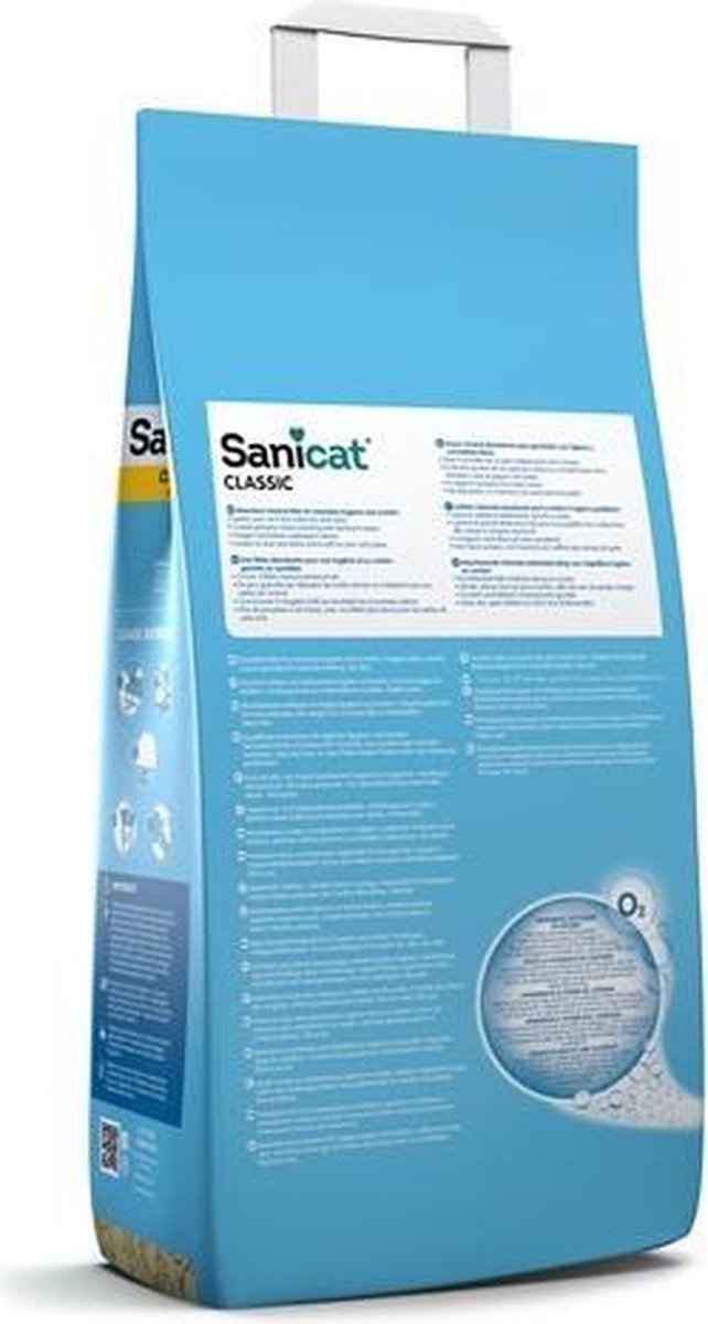 Sanicat Classic Katzenstreu Mit Marseille-Seife Duft – Saugstark, Grobe Körnung, Einheitsgröße