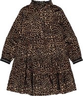 Name-it Meisjes Jurk Nagira Leopard Black Noos - 146