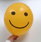 Premium Kwaliteit Smiley Ballon, Geel , 20 stuks, 12 inch (30cm) , Verjaardag, Happy Birthday, Feest, Party, Wedding, Decoratie, Versiering, Gift, Cadeau, Sinterklaas, Kerst, Mirac