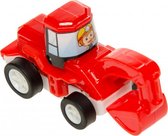 graafmachine jongens 6,5 cm rood