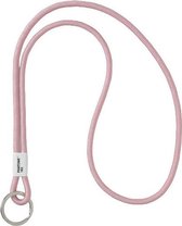 sleutelhanger 48 cm nylon roze