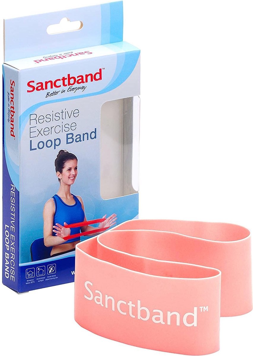 Sanctband - Weerstandsband Extra Licht - Peach - 66cm