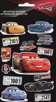 stickers Cars reflecterend jongens vinyl 26 stuks