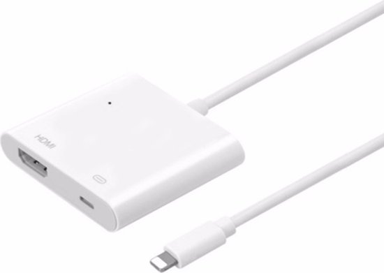 Lightning compatible naar HDMI kabel adapter voor iPhone & iPad | bol