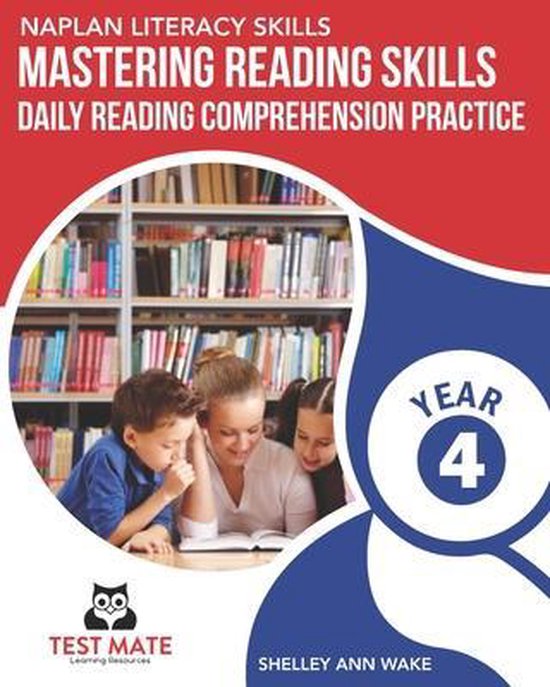NAPLAN LITERACY SKILLS Mastering Reading Skills Year 4 - cover