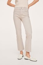 Mango Jeans Crop Flared Jeans 17032028 08 Dames Maat - W40