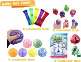 Fidget Toys pakket onder de 25 euro - Orbeez Stressbal - Mesh Marble - Magic Snake - Stressbal Foamballetjes