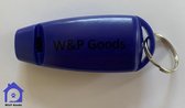 W&P Goods - Luxe clicker met fluit - Hondenklikker - Hondentrainer - Met bevestigingsring - Honden trainer – Donker blauw / Paars - Puppy trainer - Hondenclickers - Puppy clickers - Trainings