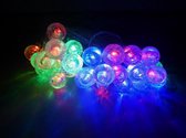 Kerstverlichting - Vorm: Kerstballetjes transparant - 30 LED - 3,8 meter - RGB multicolor