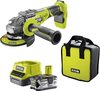 Ryobi R18AG7-140S accu-haakse slijper