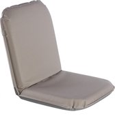 Comfort Seat Regular Cadet Grey - Verstelbaar Rugkussen met Intern Scharnierframe - 40 Posities | Bekleding vervaardigd uit Sunbrella Solution Dyed Acryldoek - Galvaniseerd Intern