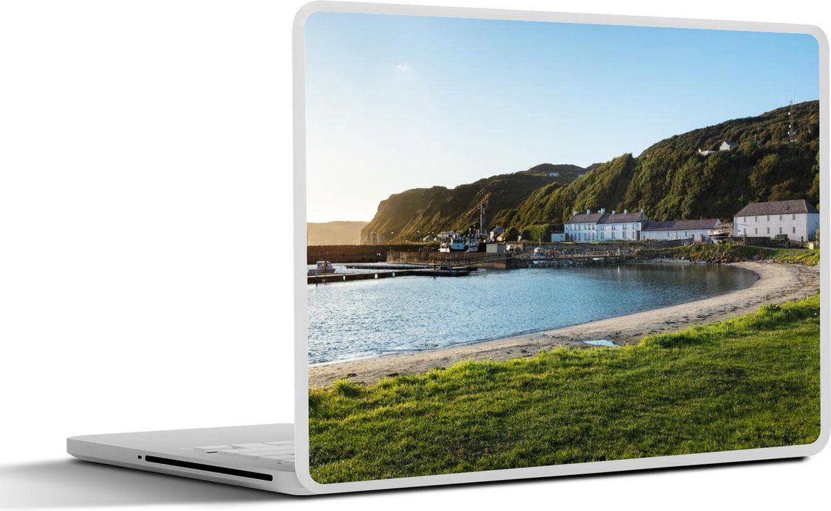 Afbeelding van product SleevesAndCases  Laptop sticker - 17.3 inch - Ierse eiland Rathlin