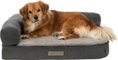 Hondenmand sofa bendson orthopedisch grijs (80X60 CM)
