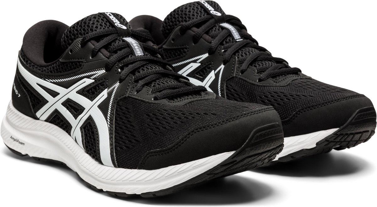 Asics Asics Gel-Contend 7 Sportschoenen – Mannen Zwart