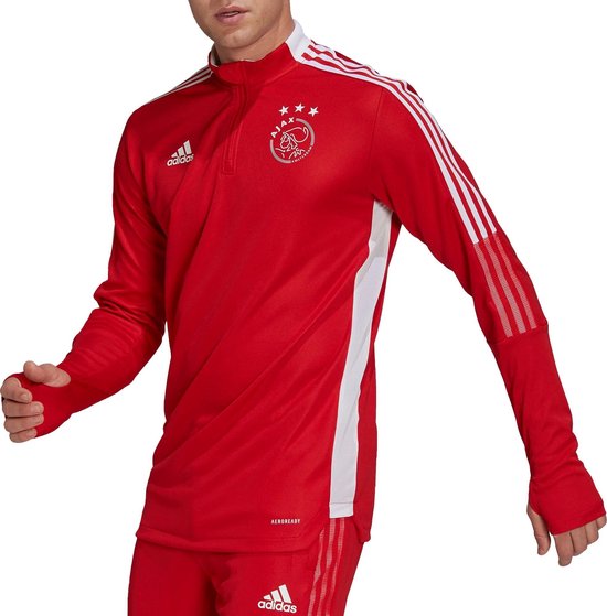 Maillot de sport adidas Tiro - Taille XS - Homme - Rouge - Wit