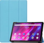 Lenovo Tab K10 (10.3 Inch) Hoes - Tri-Fold Book Case - Licht Blauw