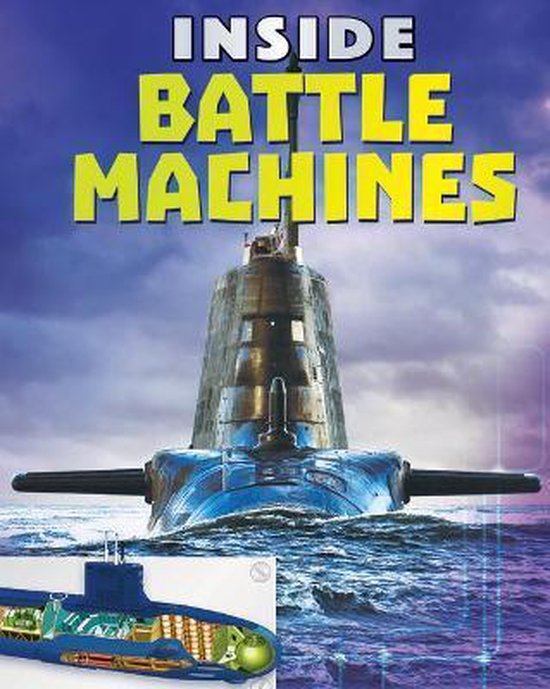 Boek cover Inside Battle Machines van MR Chris Oxlade (Hardcover)