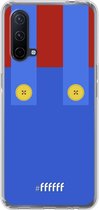 6F hoesje - geschikt voor OnePlus Nord CE 5G -  Transparant TPU Case - It's-a-me, Mario! #ffffff