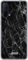 6F hoesje - geschikt voor OnePlus Nord CE 5G -  Transparant TPU Case - Shattered Marble #ffffff