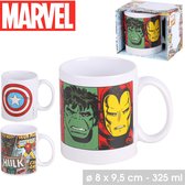 Fornord Mug Sac à boire 325ML Marvel 3 Types