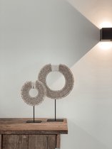 Cowrie Sunrise Shell Decor on Stand | Medium | Uma Cantik