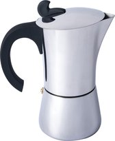 Basic Nature Espresso maker Edelstaal 6 kops - Percolator