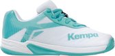 Kempa Wing 2.0 Laces kinderen - Sportschoenen - Volleybal - Indoor - wit/lichtblauw