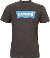 Levi's Housemarked - Heren t-shirt korte mouw - Ronde hals - Regular fit - 100% katoen - Antraciet-blauw - XS