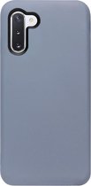 - ADEL Premium Siliconen Back Cover Softcase Hoesje Geschikt voor Samsung Galaxy Note 10 Plus - Lavendel