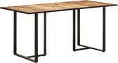 Eettafel 160 cm ruw mangohout