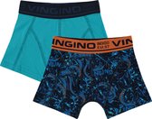 Vingino - Boxer Junglefever 2-Pack blauw - Maat: 104