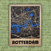 Plaatsplattegrond Stadsplattegrond 3D Rotterdam Deluxe
