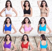 Fine Woman Comfort bra met uitneembare cups - XL/XXL / huiskleur