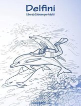 Delfini Libro da Colorare per Adulti 1