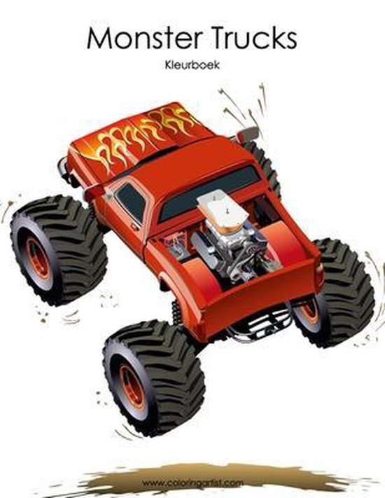 Monster Trucks- Monster Trucks Kleurboek 1 - cover