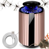 B-care Elektrische Muggenlamp - 2 In 1- Elektrische UV muggenlamp - Elektrische muggenvanger - Geluidloos  - Muggenlamp - Muggenvanger - Insectenverdelger – Vliegenlamp – Muggen vanger – Mosq