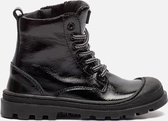 Poldino Veterboots zwart Lak 28320 - Dames - Maat 29