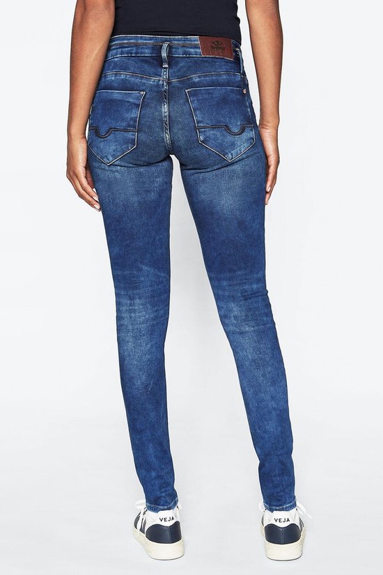 Tripper Rome Skinny Dames Skinny Fit Jeans Roze - Maat W25 X L32 | bol.com