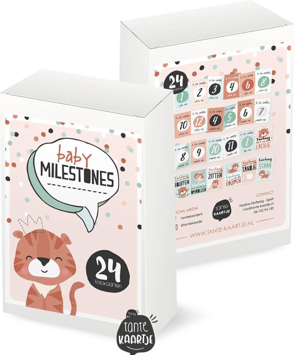 Baby Milestone kaarten