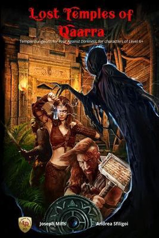 Lost Temples of Qaarra - cover