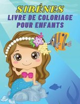 Sirenes Livre de coloriage pour enfants