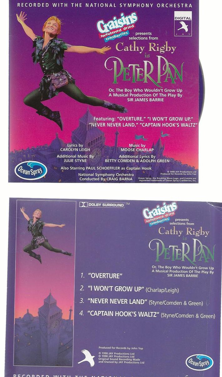 PETER PAN - MUSICAL SELECTION
