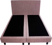 Bedworld Boxspring 200x210 - Geveerd - Seudine - Oud roze (ONC69)