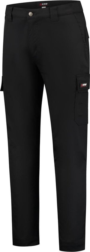 Pantalon de travail KRB Workwear® JOEL Stretch Pantalon de Travail Slim NoirNL:52 BE:46