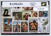 Raphael – Luxe postzegel pakket (A6 formaat) : collectie van 50 verschillende postzegels van Raphael – kan als ansichtkaart in een A6 envelop - authentiek cadeau - kado - geschenk