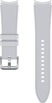 Origineel Samsung Universeel Watch 20MM Ridge Sport Horloge Bandje / Smartwatch Bandje Zilver M/L