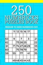 250 Numbricks Puzzle Book