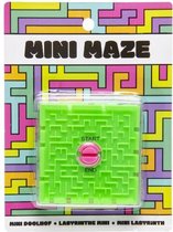 mini labyrint 8 cm groen