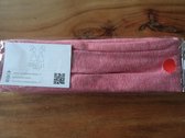Bandeau haarband met ijzerdraad voor volwassenen: rode streep (105)